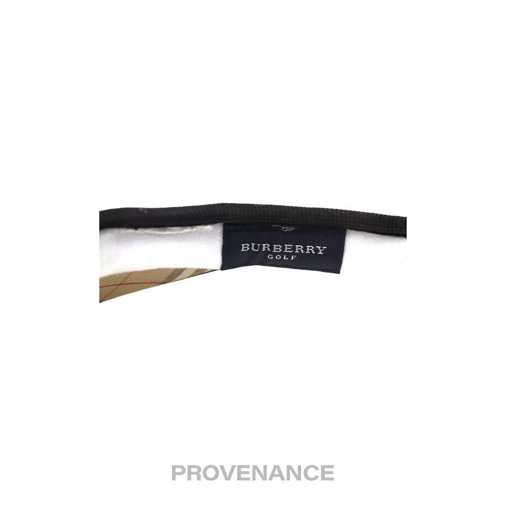 🔴 Burberry Golf Visor - Nova Check Black - Picture 7 of 7